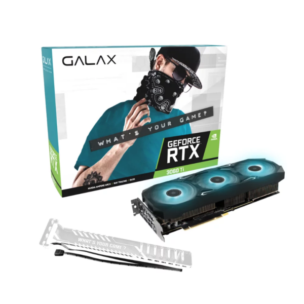 Tarjeta Gráfica GALAX GeForce RTX 3060 Ti Plus GDDR6X SG (1-Click OC)