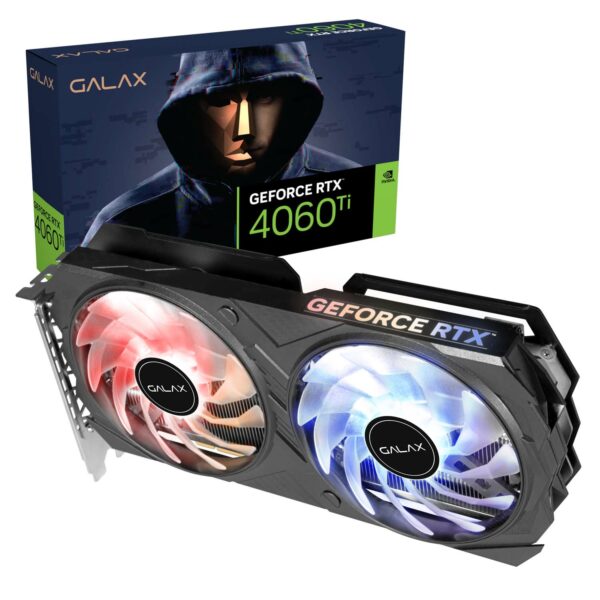 GALAX GeForce RTX 4060 Ti 8GB EX 1- Black (4895147153223) - Imagen 2