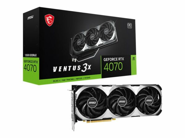 MSI GeForce RTX 4070 VENTUS 3X 12G OC