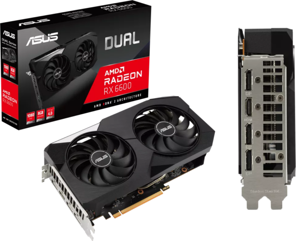 ASUS Dual Radeon™ RX 6600 8GB GDDR6 - Imagen 2