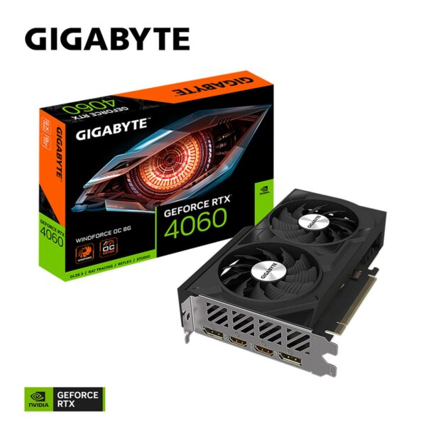 Gigabyte GeForce RTX 4060 WINDFORCE OC 8G - Imagen 2