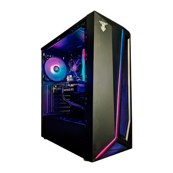 Gabinete Morpheus T38-B 3 ventiladores ARGB