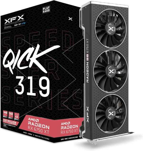 Tarjeta de video XFX Speedster QICK319 Radeon RX 6750XT