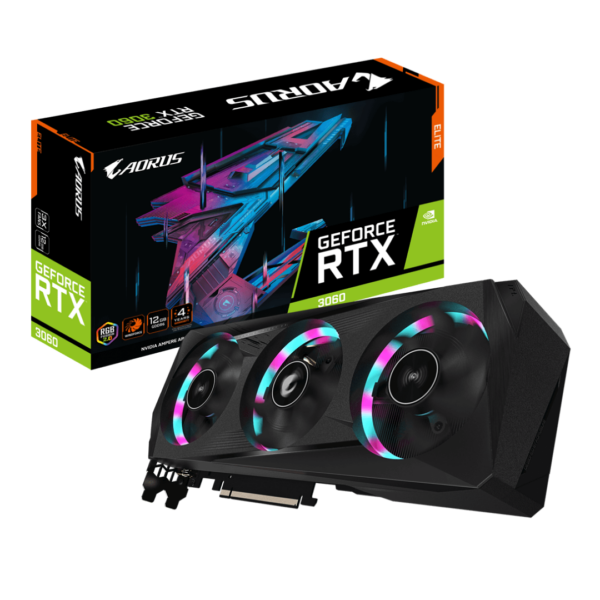 Gigabyte AORUS GeForce RTX 3060 ELITE 12G