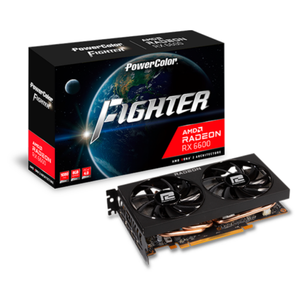 PowerColor Fighter AMD Radeon RX 6600 8GB GDDR6