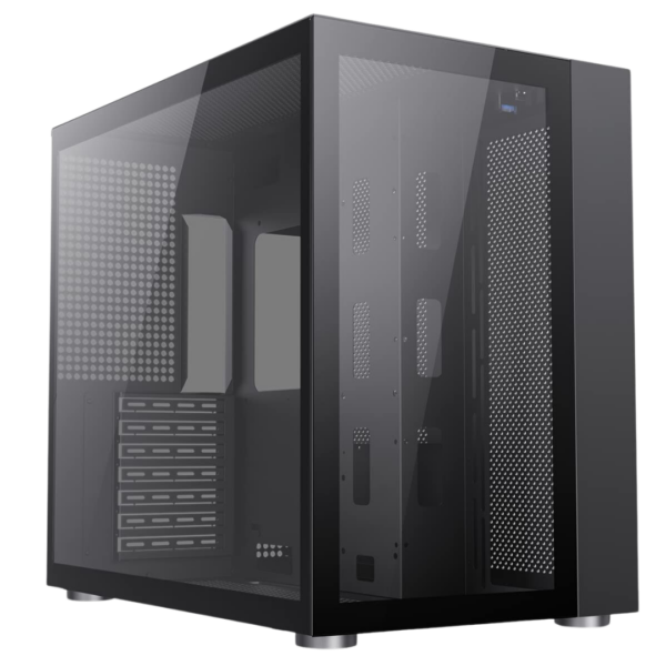 Gabinete Case Gamer Pecera Gamemax Infinity Bk