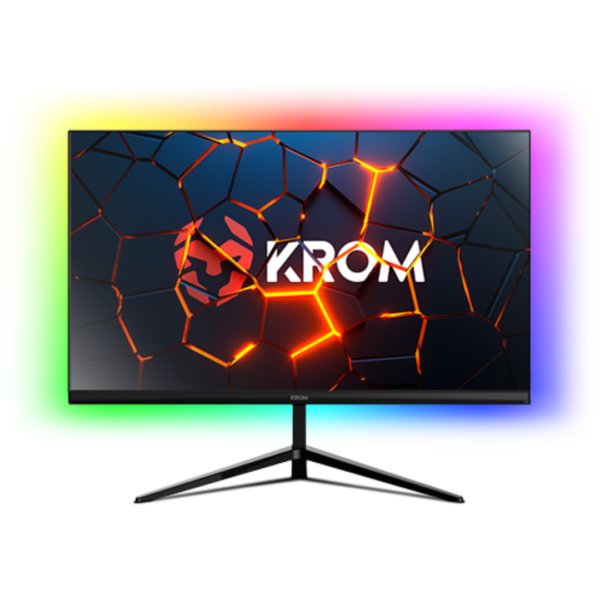 Monitor Krom Gaming Kertz 24" LED RGB HDMI 200Hz (NXKROMKERTZ24)