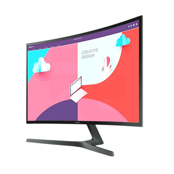Monitor Curvo Samsung 24" FULL HD VA HDMI FreeSync 75Hz (LS24C366EALXZS) - Imagen 2