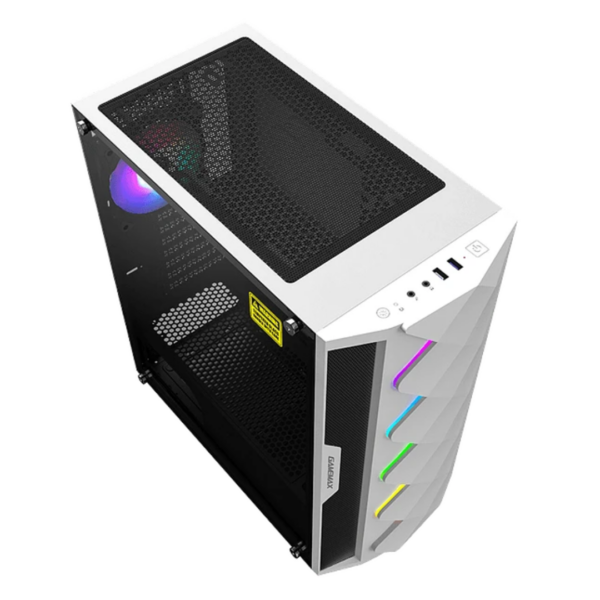 Gamemax Diamond Black COC – Blanco - Imagen 3