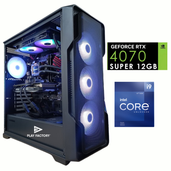 Pc Gamer INTEL I9 12900KF | RTX 4070 SUPER | 16GB RAM DDR5 | 1TB | Win11