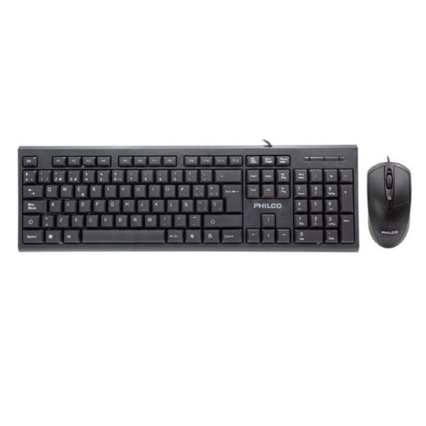 Philco Wired K4500 Keyboard-Mouse Combo