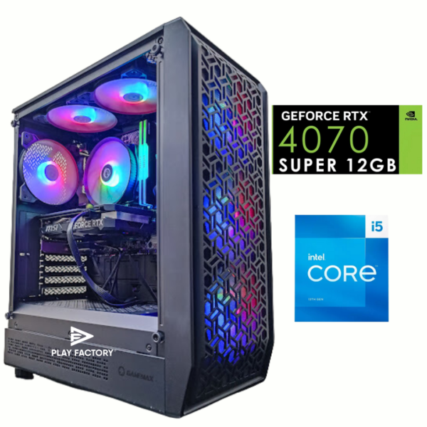PC Gamer Intel I5 13400F | RTX 4070 Super 12gb | 16GB RAM DDR5 | 1TB | Win11