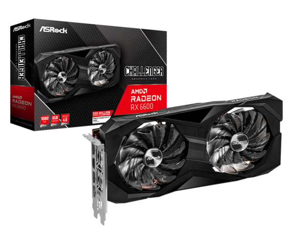 ASROCK RX 6600 Challenger D 8GB RX6600 CLD 8G