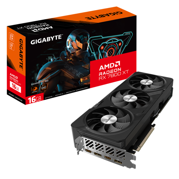 Gigabyte Radeon RX 7800 XT GAMING OC 16G GV-R78XTGAMING OC-16GD