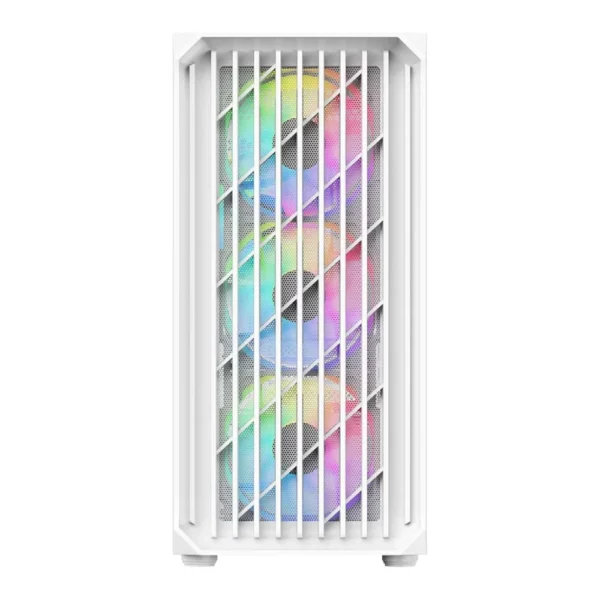 Gabinete NEWGEN Mercury 01 ATX White (4 FANS ARGB) - Imagen 3