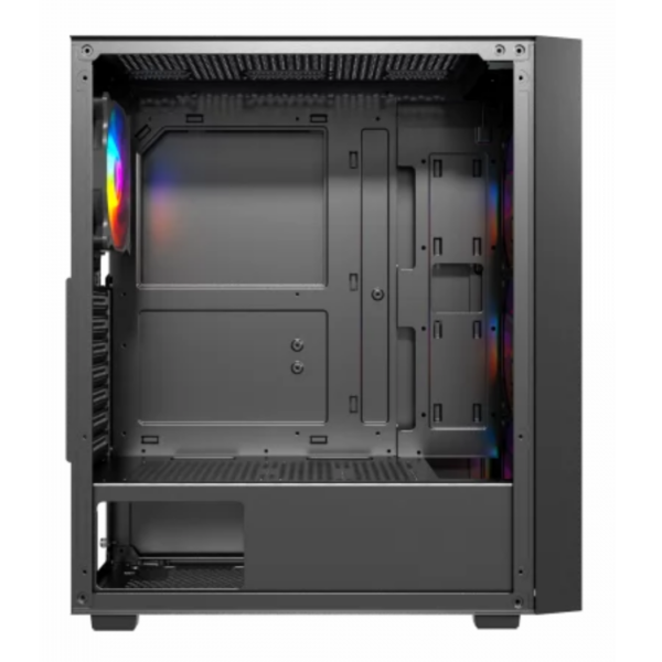 Gabinete ATX NEWGEN Titanium 01 MESH Black Negro - Imagen 4