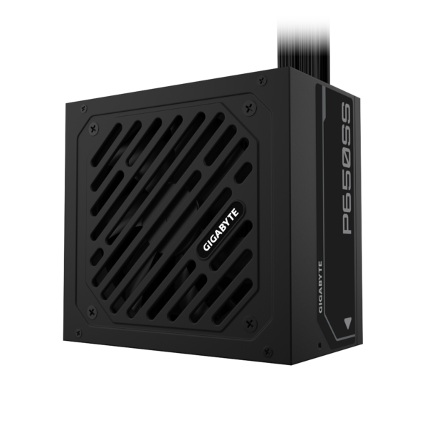 Fuente de poder Gigabyte, 650W, certificación Silver, color negro - Imagen 3