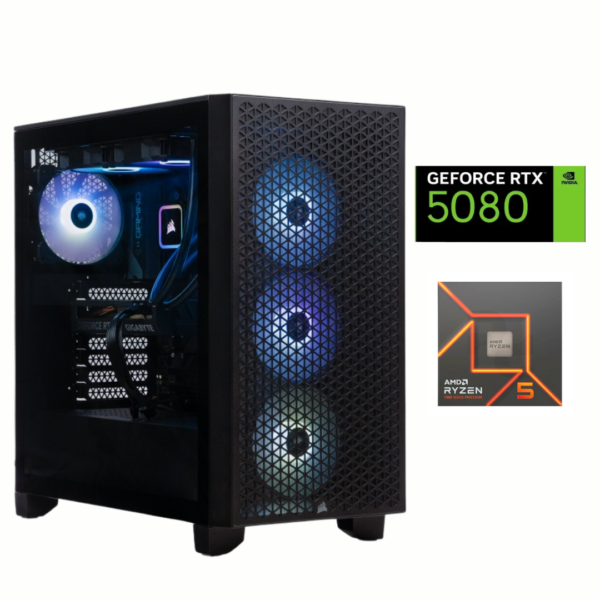 PC Gamer AMD Ryzen 5 9600X | RTX 5080 16GB | RAM 16GB | 1TB | Win11